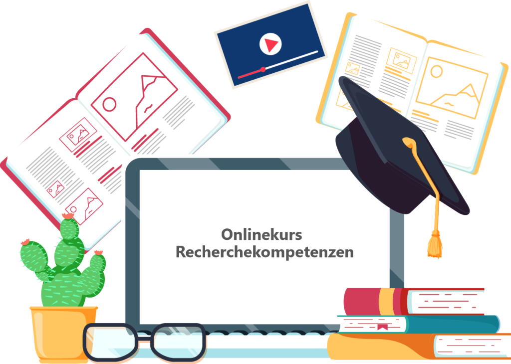 Onlinekurs Recherchekompetenzen freigeschaltet